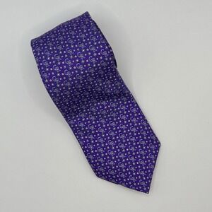 Vineyard Vines Custom Collection Colorado Rockies Tie — Purple CR Baseball Print